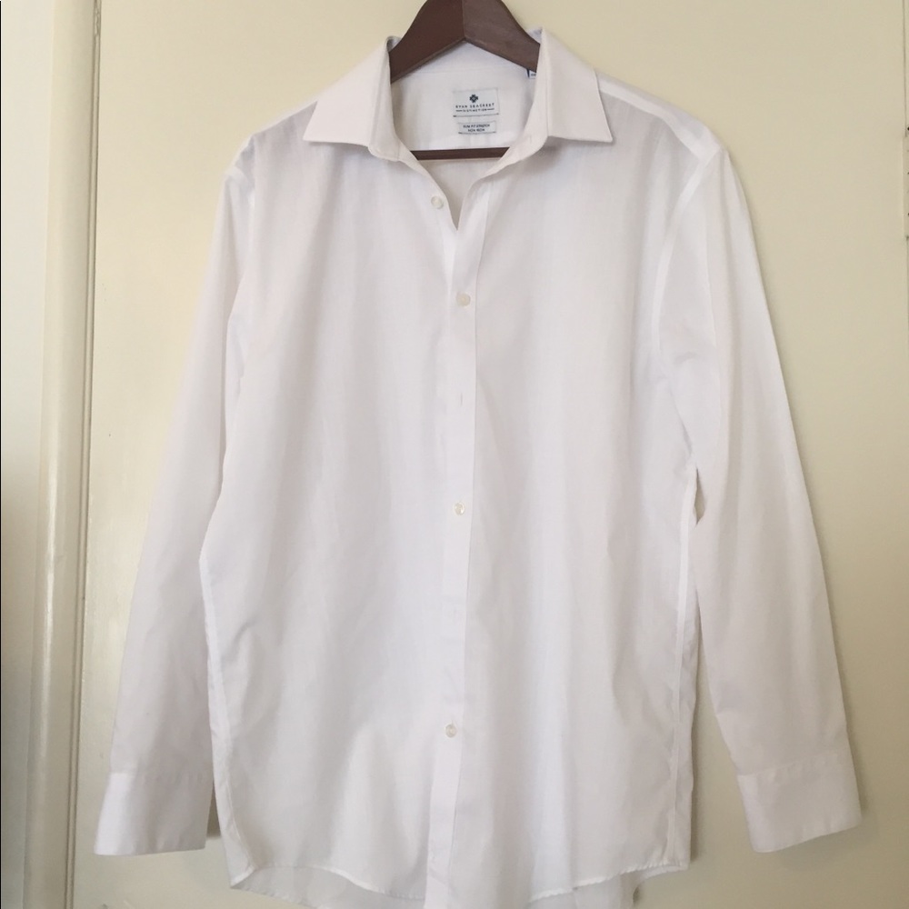 Ryan Seacrest Distinction White Button Up